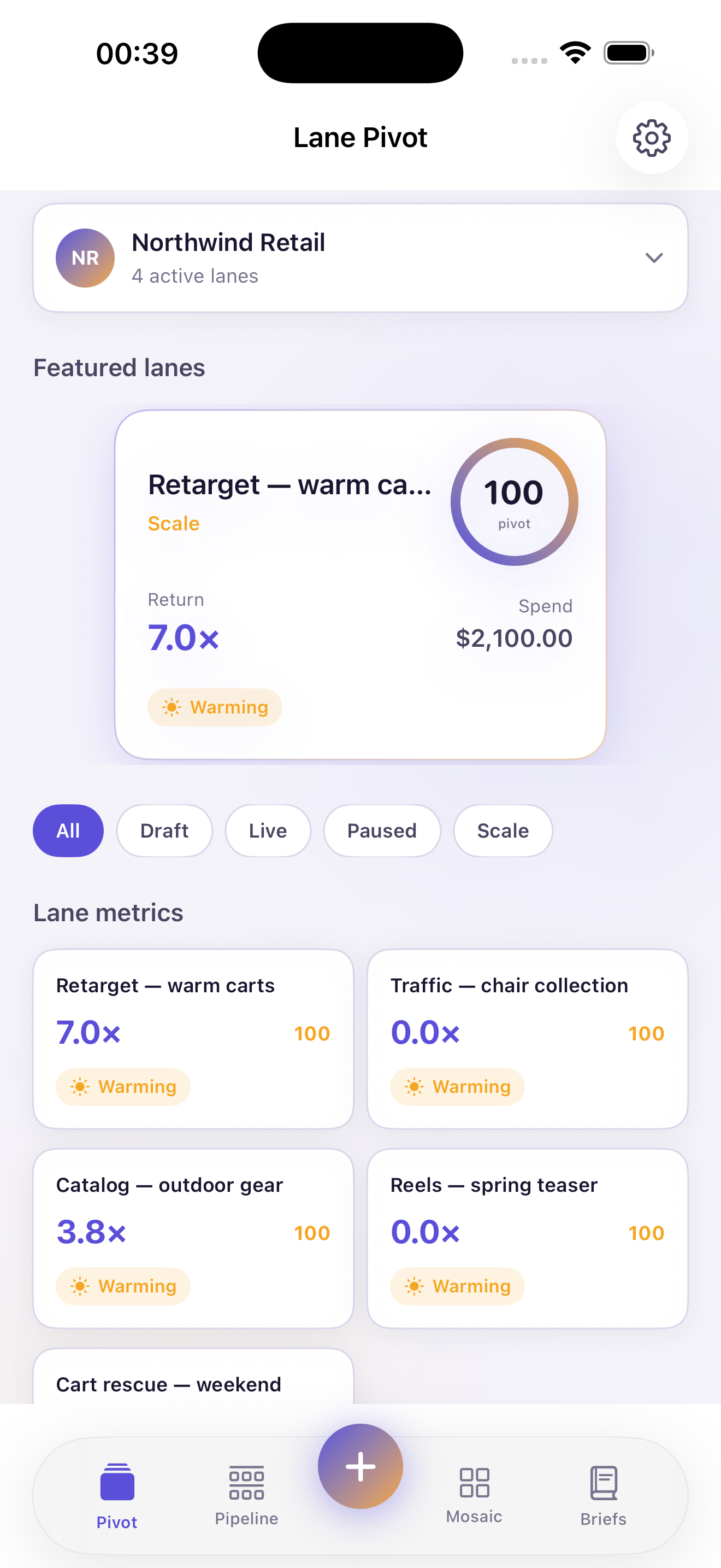 Ads Business Manager App screenshot